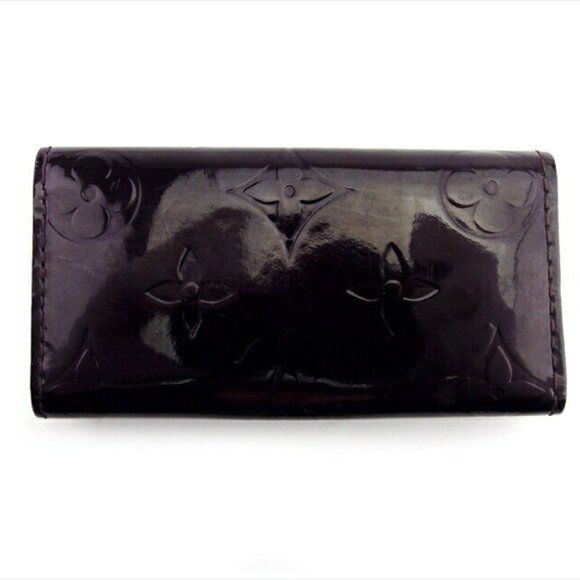 LOUIS VUITTON key case Verni Patent Leather Authentic UseD - Picture 3 of 10